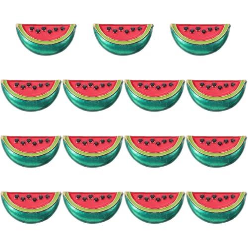 VALICLUD 15 Stück Wassermelonen-Brosche Wassermelonen-Emaille-Anstecknadel Niedliche Emaille-Anstecknadel Wassermelonen-Abzeichen Kragen-Brosche Anstecknadel In Fruchtform von VALICLUD