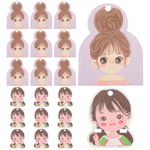 VALICLUD 150stücke Displaykarten Für Haarspangen Haarspangenhalter Für Kleine Unternehmen Haarnadelkarten Zum Ausstellen Und Organisieren Von Haarschmuck Papier Kompakt Und Tragbar von VALICLUD