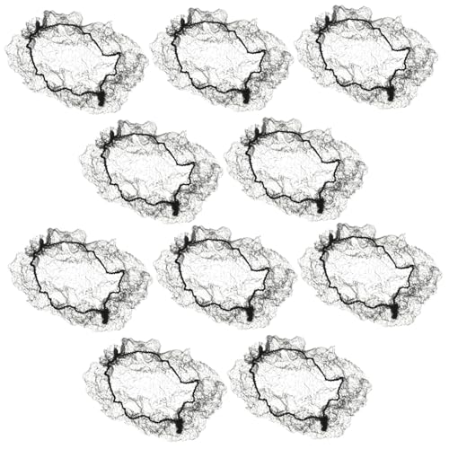VALICLUD 15stücke Netzhüte Zum Stylen Für Perücken Transparente Elastische Haarnetze Für Dutt-haarabdeckungen Unsichtbare Haarnetze Zum Tanzen Für Mädchen Netz Für Haarwickel von VALICLUD