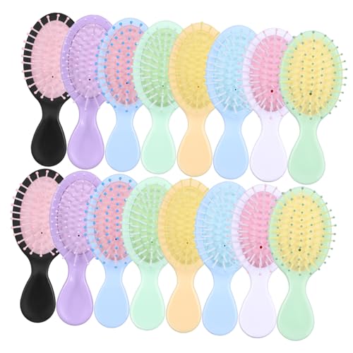 VALICLUD 16 Stück Massage-luftkissen-kamm Haarbürste Für Strümpfe Mini-haarbürste Groß Bulk-haarbürsten Kleine Nasse Haarbürste Haarbürsten Für Damen in Großen Mengen Mini-bürste Abs von VALICLUD