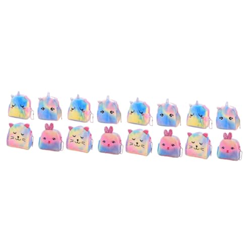 VALICLUD 16 Stück Münzgeldbeutel Hübsche Münztüten Hübsche Beutel In Einhornform Münzaufbewahrungsbeutel Hübsche Geldbeutel Bezaubernde Münztüten Taschen In Tierform Münztüten In von VALICLUD