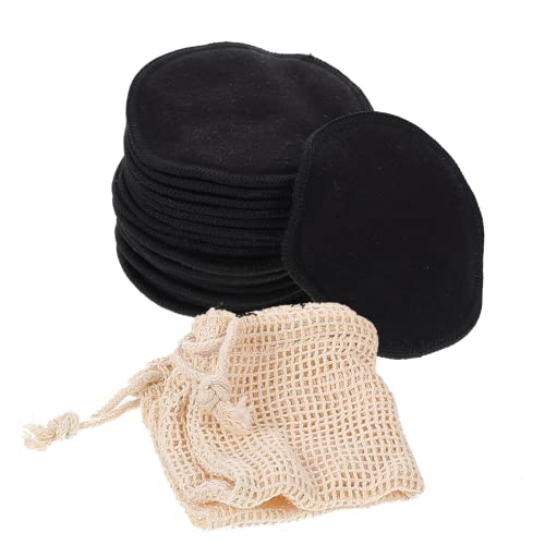 VALICLUD 16 Stück Gesichtsreinigungspads aus Baumwolle Wiederverwendbar Make Up Entferner für Hauttypen Saugfähig und Atmungsaktiv für Tägliche Gesichtsreinigung von VALICLUD