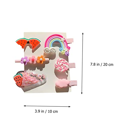 VALICLUD 18 Stück Teiliges Haarspangen für Mädchen Bunte Niedliche Haarclips Modische Haarnadeln Langlebige Haaraccessoires Geeignet zum Fixieren und Dekorieren von Zufällige Farbe von VALICLUD