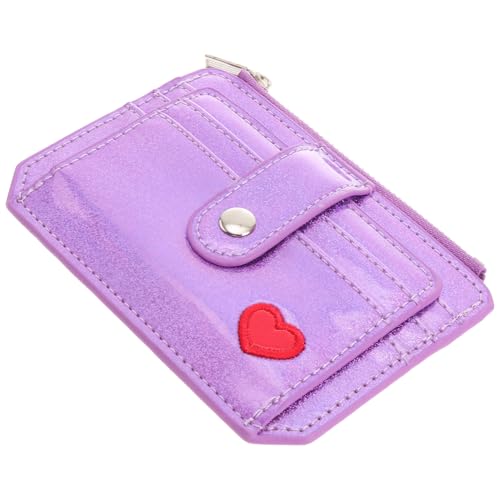 VALICLUD Verspiegelte Regenbogen-geldbörse Für Damen Brieftasche Kreditkartenhalter Stilvolle Wechseltasche Zufällige Farbe von VALICLUD