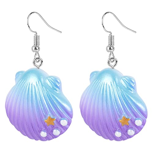 VALICLUD 1Paar Fantasie Muschelohrringe Mit Regenbogen Pearl Stilvolle Ohrstecker Für Frauen Wahl Für Besondere Anlässe Alltagsmode VALICLUD 1Paar Fantasie Muschelohrringe Mit Regenbogen Pearl Stilvolle Ohrstecker Für Frauen Wahl Für Besondere Anlässe Alltagsmode von VALICLUD