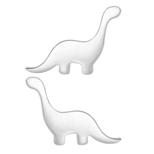 VALICLUD Dinosaurier-ohrstecker Für Damen Mädchen Kostümohrringe Aus Hochwertigem Material Silberne Ohrringe Für Weibliche Ohrschmuck-dekoration von VALICLUD