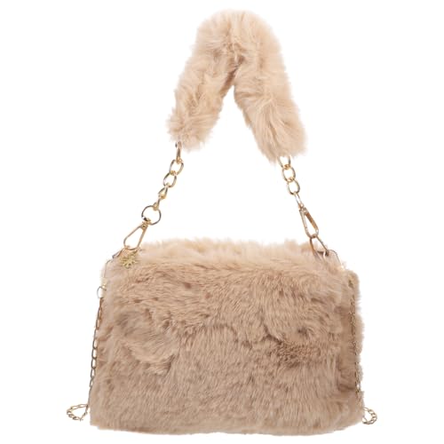 Valiclud Plüsch-Umhängetasche, Große Kapazität, Schicke Messenger-Tasche, 23X19X5Cm, Ideal Für Aufbewahrung Und Alltag von VALICLUD