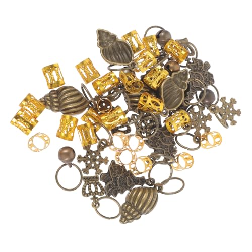 VALICLUD 1Satz Dreadlocks Haarschmuck Teiliges Zubehör für Zöpfe Robuste Haarperlen für Frisuren und Individuelles Styling Damen und Herren von VALICLUD