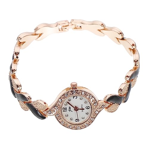 VALICLUD Armband Für Uhr Damen Quarzuhr Mit Strasssteinen Stylische Uhr Für Frauen Und Mädchen Armbanduhr Langlebigen von VALICLUD
