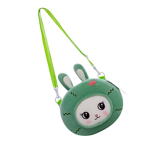 VALICLUD 1stück Rabbit Shape Crossbody Bag Für Niedliche Plüsch Umhängetasche Tragbare Hasenform Tasche Für Jungen Und Mädchen Für Zu Weihnachten Ostern Und Geburtstagsfeiern von VALICLUD