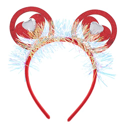 VALICLUD 1stück Valentinstag Haarreif Mit Herzmotiv Dekoratives Stirnband Für Partys Und Fotoshootings Komfortabel Und Langlebig Für Und Mädchen von VALICLUD