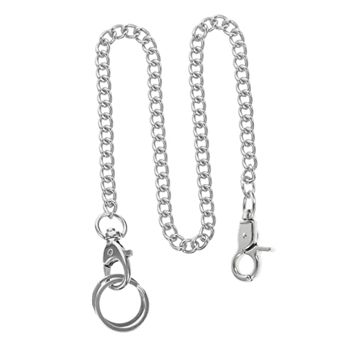 VALICLUD 1Stk Taschenuhr Metallkette strapazierfähiger Taschen-Schlüsselanhänger Geldbörsen Friendship Necklace taschenuhr Kette Hüftkette Reisebrieftasche hängende Kette Taschenuhrkette von VALICLUD