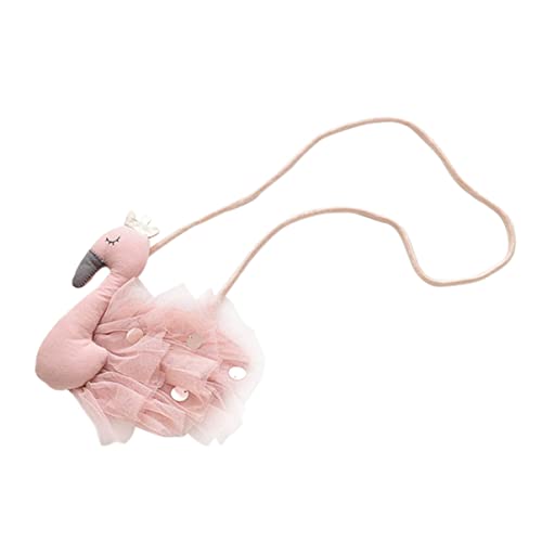 VALICLUD 1Stk Umhängetasche aufbewahrungssack kindertasche Reisetasche kindergeschenke Mode Geldbeutel klein Portemonnaie lässige Tasche Freizeittasche für Rosa von VALICLUD