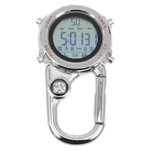 VALICLUD 1stück Unisex Multifunktionale Luminous Climbing Watch Mit Karabiner Und Tragbar Für Outdoor-aktivitäten Reisen Und Sport von VALICLUD