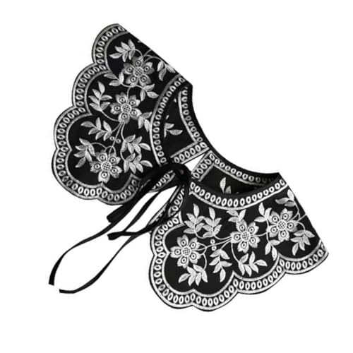 VALICLUD 1Stk falsches embroidery damenshirt ornamente blumenmuster blusen dirndel Kragen gefälschte bestickt Stoff nähen Schal Kleidung Dekoration Vermischt Black VALICLUD 1Stk falsches embroidery damenshirt ornamente blumenmuster blusen dirndel Kragen gefälschte bestickt Stoff nähen Schal Kleidung Dekoration Vermischt Black von VALICLUD