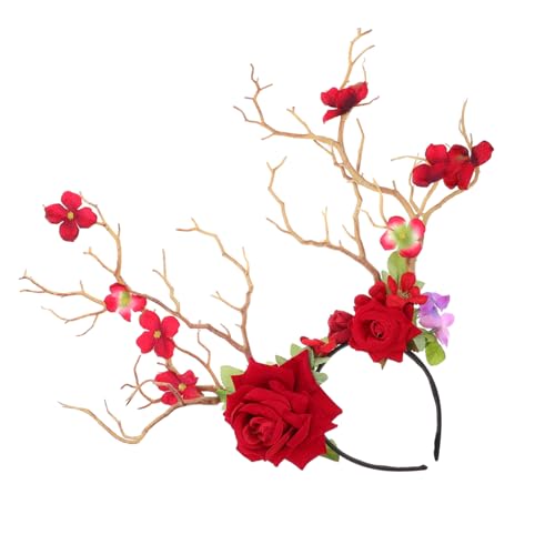 VALICLUD Stirnband Hirschhorn Form Party Kopfschmuck Prop Festival Party Zubehör von VALICLUD