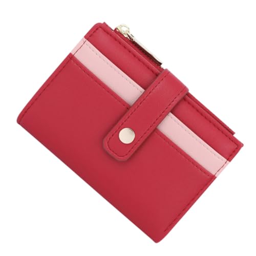 VALICLUD Faltbare Damen-geldbörse Aus Pu Kartenetui Mit Für Bargeld Und Münzen Praktische Geldbörse Für Täglichen Gebrauch von VALICLUD