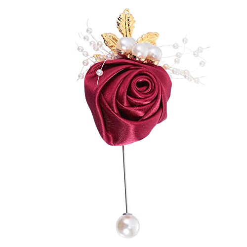 VALICLUD Corsage Brosche Blumenbrosche Zur Hochzeit Dekoratives Brautkleid Accessoire Brosche VALICLUD Corsage Brosche Blumenbrosche Zur Hochzeit Dekoratives Brautkleid Accessoire Brosche von VALICLUD