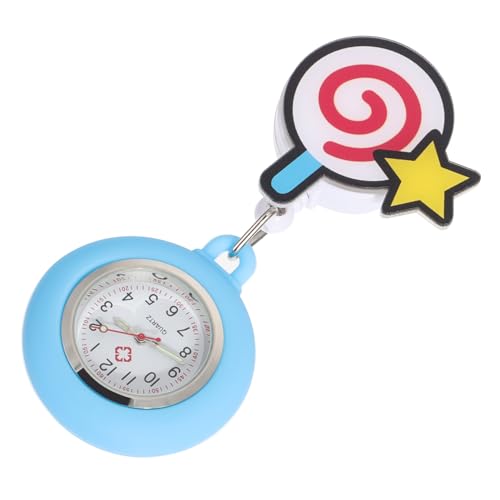 VALICLUD Krankenschwester-taschenuhr Mit Clip Professionelle Hängende Uhr Für Damen Aus Dehnbares Design Präzise Zeitmessung von VALICLUD