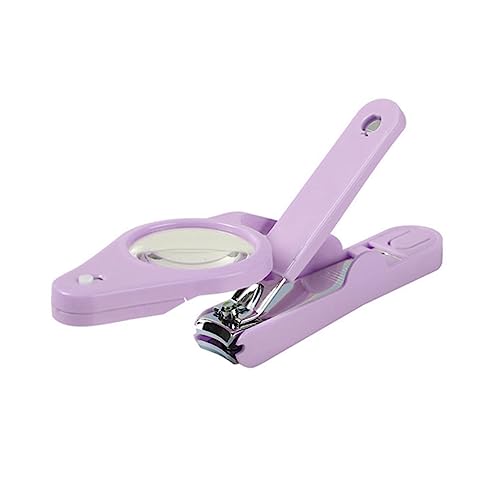 VALICLUD Nagelknipser Aus Edelstahl Mit Led-lupe Für Fingernägel Und Zehennägel Rutschfester Griff Schnell Und Präzise Schneiden Für Frauen Männer Und Junge Mädchen von VALICLUD