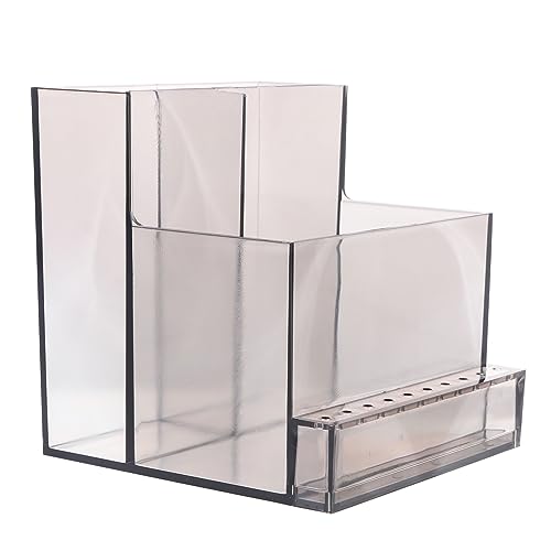 VALICLUD 1Stück Nagelschleifkopf Organizer für Polierer Stabiler Halter mit Einfacher Form Leicht zu Reinigen für Maniküre Tools Transparentes Design Langlebig und Praktisch von VALICLUD