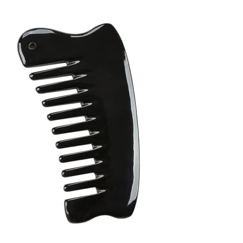 VALICLUD Natürlicher Ochsenhorn-massagkamm Multifunktionaler Haarkamm Für Kopfhautmassage Portable Und Langlebig Für Frauen Und Männer Haarbruch Und Entspannt Geist von VALICLUD