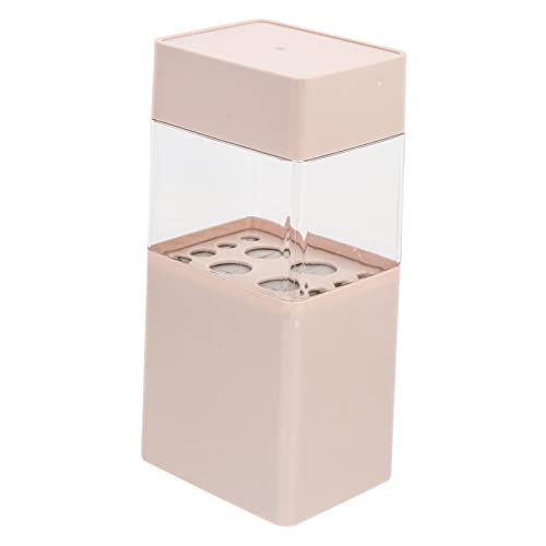 VALICLUD 1Stück Staubdichte Make Up Bürstenbox Kosmetik Aufbewahrungseimer Für Augenbrauenstifte Und Pinsel Make Up Organizer Mit Deckel Schminkaufbewahrung von VALICLUD