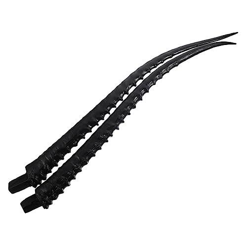 VALICLUD 1paar Antilopenhorn Haarclip Charms Handgemachte Dekoration Für Haarspangen Und Bastelbedarf Für Kreative Projekte Und Kinderhaarschmuck von VALICLUD