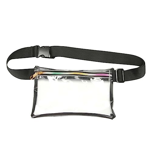 VALICLUD 1stück Transparentes Strand-Taschen-Crossbody Bag Verstellbare TPU Hüfttasche Für Männer Umhängetasche Für Reisen Konzerte Shopping Und Outdoor-aktivitäten von VALICLUD