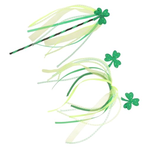 VALICLUD 1satz Kostümschmuck Set Für Patrick's Day Drei Haarreif Zauberstab Für Erwachsene Und Lustige Party-deko Für Karneval Und Feierlichkeiten von VALICLUD