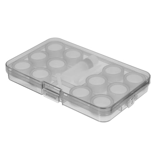 VALICLUD 1satz Reise Kontaktlinsenbehälter Praktischer Kompakter Aufbewahrungsbox Für Kontaktlinsen Auslaufsicher Für Unterwegs Transparent Klein Und Leicht Für Frauen Und Männer von VALICLUD