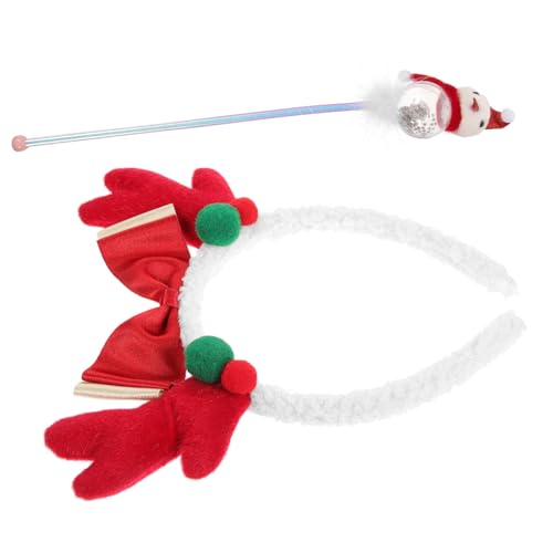 VALICLUD 1satz Rentier Geweih Haarreif Antlitz Weihnachts Haaraccessoire Für Festliche Anlässe Süßes Design Für Fotos Und Kostüme Für Weihnachten Und Feiern von VALICLUD