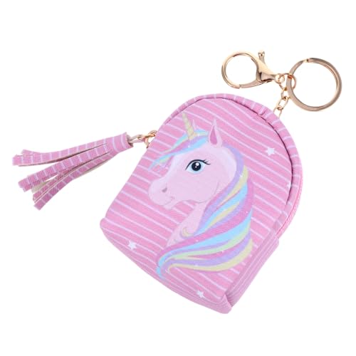 VALICLUD Entzückende Cartoon-Aufbewahrungstasche Schöne Mini-geldbörse Mit Glattem Aussehen Exquisiter Verarbeitung Für Kopfhörer Und Kabel Leicht von VALICLUD