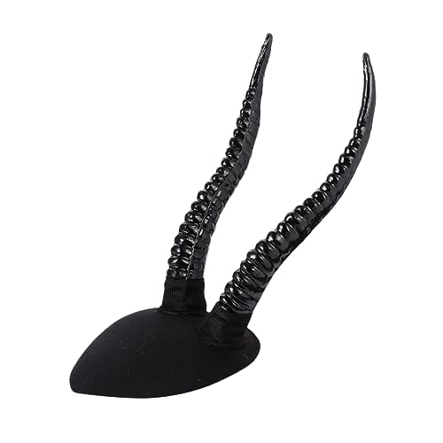 VALICLUD 1stück Antelope Horn Hairpin Gothic Retro Haarschmuck Für Halloween-party Einhorn-design Dreidimensionaler Look Für Kostüme Kleider Und Taschen Geeignet von VALICLUD