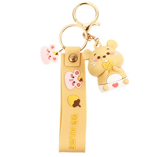 VALICLUD Süße Honigmaus-schlüsselanhänger Für Die Taschendekoration Exquisiter Schlüsselanhänger Stilvolles Schlüsselzubehör von VALICLUD