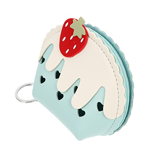 VALICLUD Erdbeer-münzbeutel Mini Geldbörse Pu Mädchen Praktische Und Stilvolle Geldtasche Für Kleingeld Karten Und Kleine Gegenstände Geeignet Für Freizeit Und Partys von VALICLUD