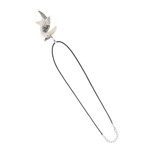 VALICLUD Schmuck 1Stk Papagei Anhänger Papageienschmuck Geschenke für Nymphensittiche Halsketten eine Halskette Mädchen Halskette stylische Halskette Nacken schmücken Tiere Abalone von VALICLUD