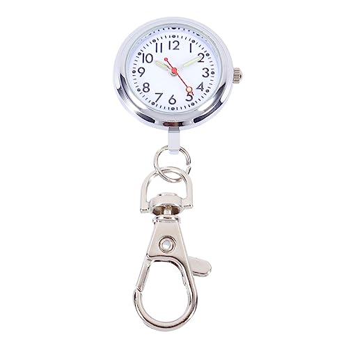 VALICLUD 1stk Schwesterntisch Krankenschwester Uhrenanhänger Männer Taschenuhr Für Zweite Arzt Schlüsselanhänger-Uhr Schlüsselanhänger Uhren Wählen Digital Armbandmaterial: Legierung von VALICLUD