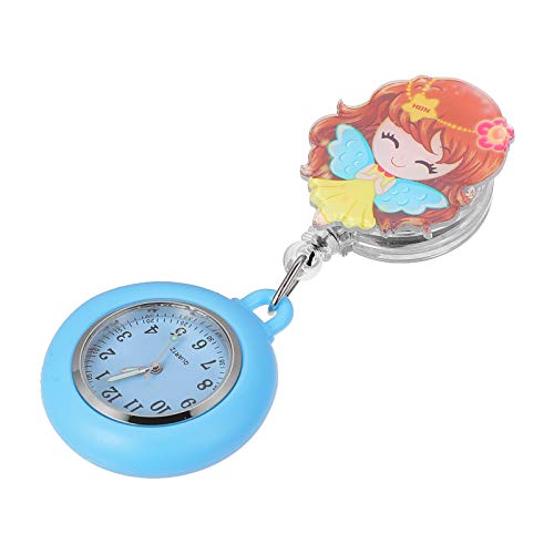 VALICLUD Krankenschwester-taschenuhr Zum Anklipsen Hängende Uhr Für Damen Versenkbare Taschenuhr Mit Teleskopstruktur Elegant Und Praktisch von VALICLUD
