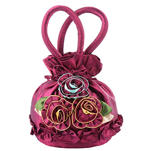 VALICLUD 1stück Abendtasche Blumenform Leichte Handtasche Für Damen Für Partys Hochzeiten Und Besondere Anlässe Design Tragen von VALICLUD