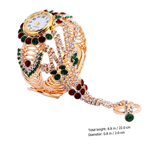 VALICLUD 1stück Damen Armbanduhr Mit Glitzer Design Casual Quarzuhr Legierung Stilvolles Accessoire Für Frauen Für An Freundinnen Und Besondere Anlässe VALICLUD 1stück Damen Armbanduhr Mit Glitzer Design Casual Quarzuhr Legierung Stilvolles Accessoire Für Frauen Für An Freundinnen Und Besondere Anlässe von VALICLUD
