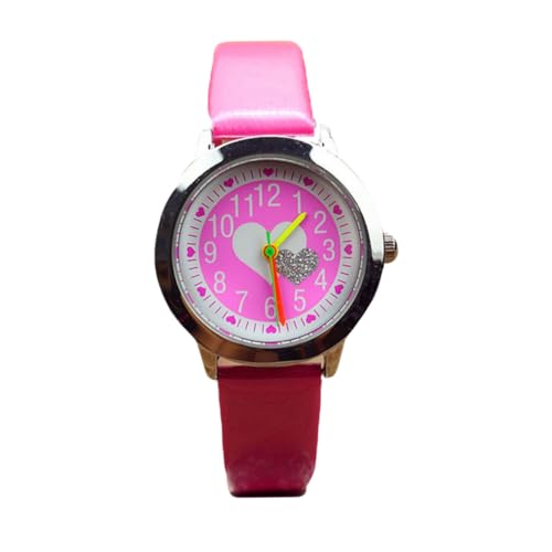 VALICLUD 1stück Junge Mädchen Cartoon Armbanduhr Einstellbare Und Leichte Uhr Für Jungen Und Mädchen Aus Sicherem Imitationsleder Und Farbenfrohes Design Für Einfache Zeitansage von VALICLUD