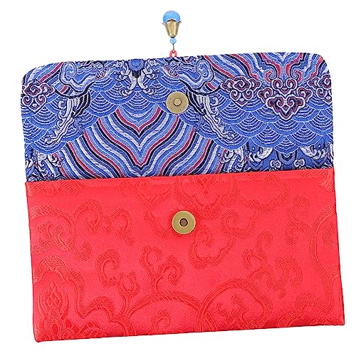 VALICLUD 1stück Kreative Rot Umschlag Tasche Für Festliche Anlässe Praktische Geldbeutel Für Hochzeiten Neujahr Und Geburtstage Langlebiges Material Mit Füllmöglichkeiten von VALICLUD