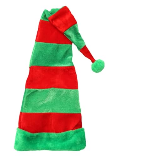 VALICLUD 1stück Lustige Weihnachtsmütze Verlängert Unisex Für Feiertagsfeiern Weihnachtsdekoration Und Familienfeiern Für Drinnen Und Draußen Stark Und Langlebig Stilvolles Design von VALICLUD