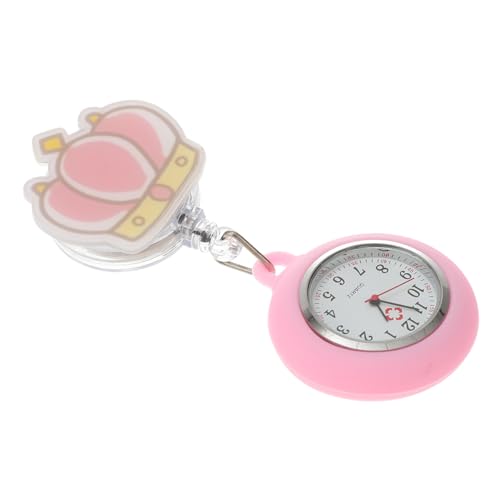 VALICLUD 1stück Mädchen Taschenuhr Cartoon Uhr Stretchable Pocket Watch Für Praktisch Und Tragbar Für Pflegekräfte von VALICLUD