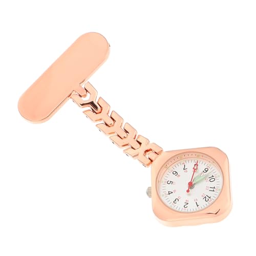 VALICLUD Krankenschwester-brustuhr Mit Leuchtendem Design Pflege-taschenuhr Aus Hochwertigen Materialien Praktische Uhr Mit Clip-pin-Funktion Für Klare Zeitablesung Nacht von VALICLUD