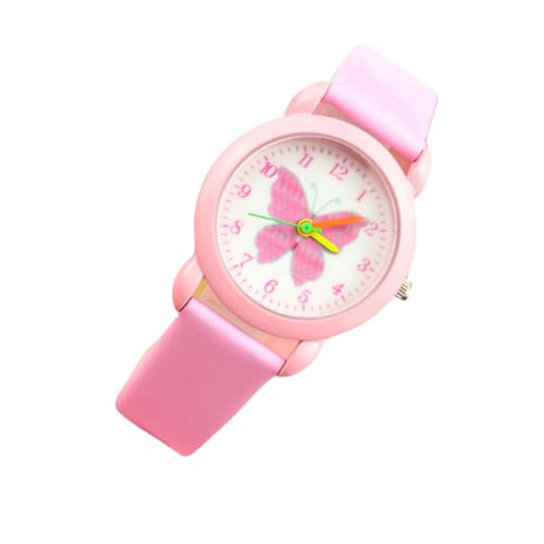 VALICLUD 1stück Praktische Kinderuhr Mit Cartoon- Farbenfrohe Armbanduhr Für Jungen Und Mädchen Einstellbare Langlebige Quarz-Uhr Imitationsleder Für Kindergeschenke von VALICLUD
