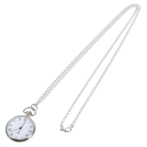 VALICLUD Kettentaschenuhr Aus Legierung Dekorative Hängeuhr Einfache Verkettete Uhr Praktischer Anhänger Mit Glas Für Selbst Oder Freunde von VALICLUD