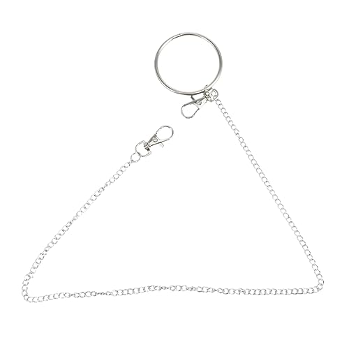 VALICLUD 1stück Punk Hosenkette Aus Silber Stylische Brieftasche Kette Für Jeans Gothic Hip Hop Universelle Schlüsselanhängerkette Für Männer Und Frauen Anti-Verlust Design von VALICLUD