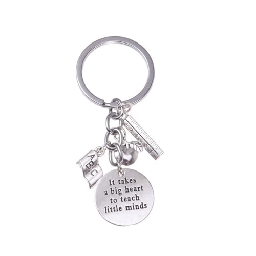 VALICLUD 1stück Schlüsselanhänger Lehrer Dankeschön Aus Kreativer Schlüsselring Für Lehrer Appreciation Geburtstag Weihnachten Und Andere Anlässe von VALICLUD